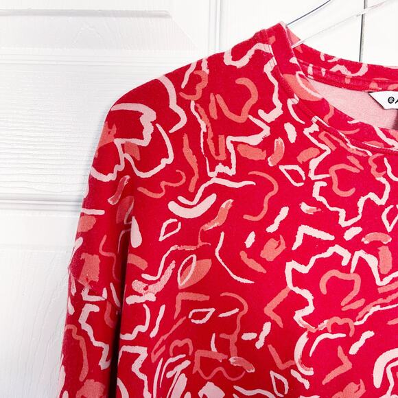 Athleta Balance Printed Pullover in Floral Matado - Picture 2 of 8